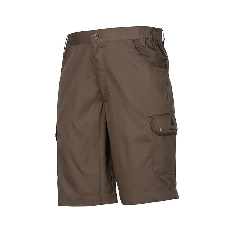 BERMUDA HOMME TREELAND T800 - MARRON FONCÉ