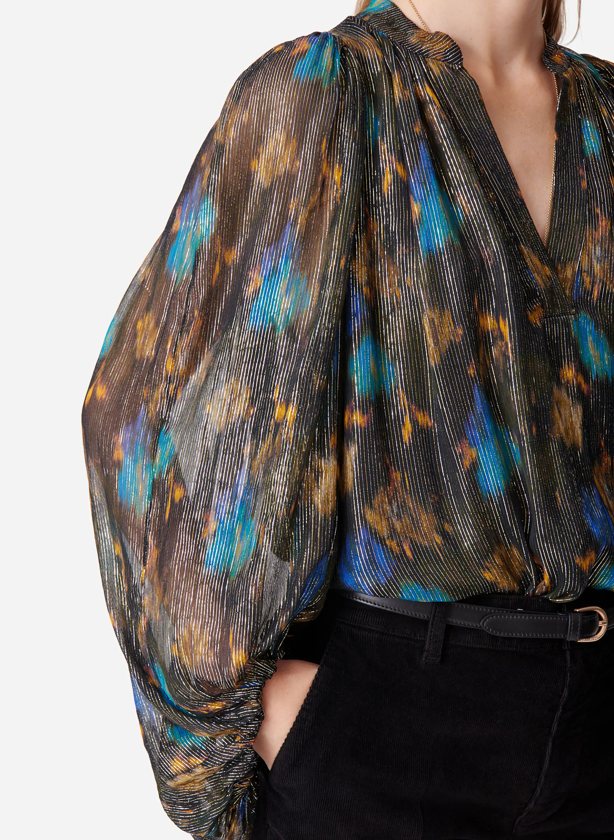 BLOUSE BELL - VANESSA BRUNO pour FEMME | Printemps