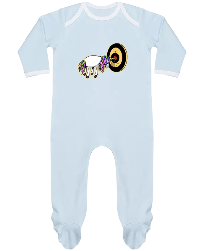 Body Pyjama Bébé Licorne et fléchettes par Tomi Ax - tomiax.fr