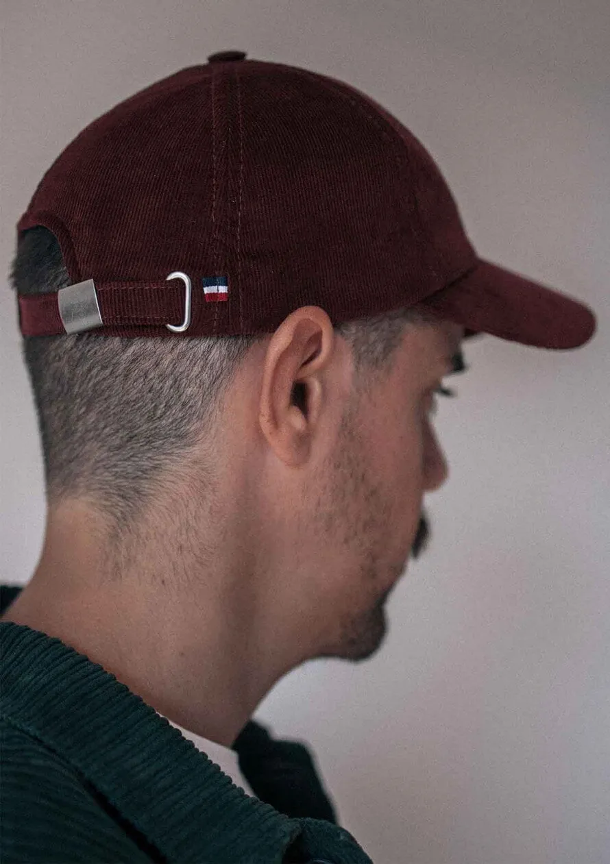 Casquette Pixel Bordeaux - Montlimart - Marques de France