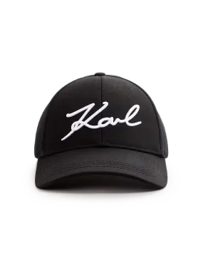 CASQUETTE à LOGO EN COTON ORGANIQUE - KARL LAGERFELD pour FEMME | Printemps