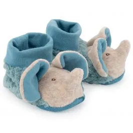 Chaussons bébé Eléphant - Sous mon Baobab