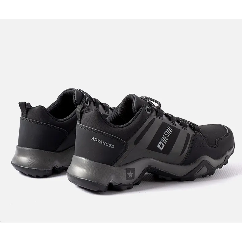 Chaussures de trekking Big Star GG174269 noires et grises le noir
