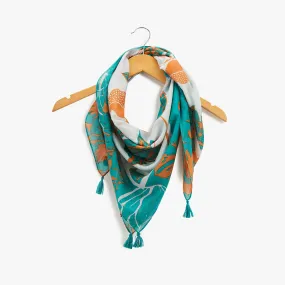 Foulard vert Lesina