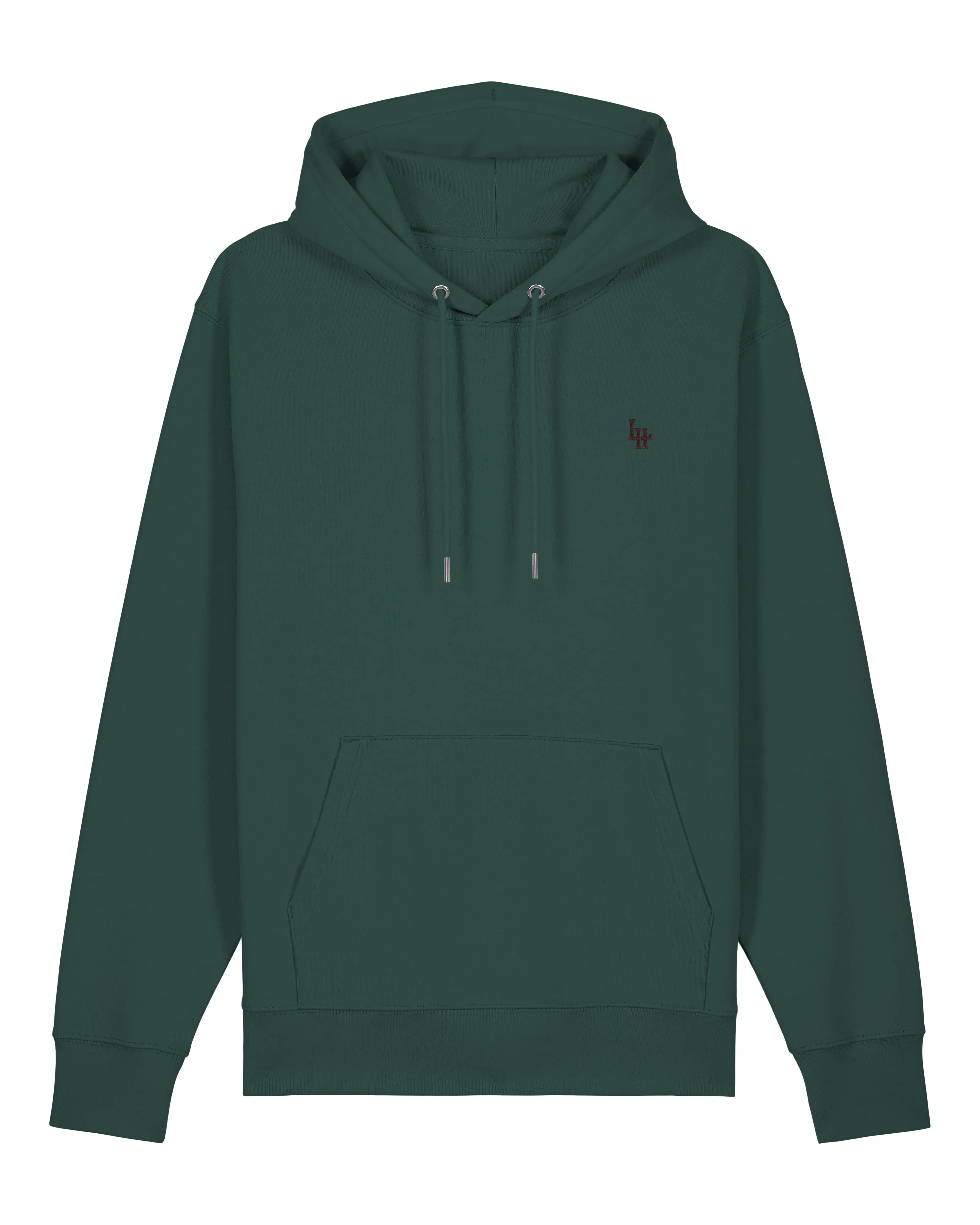Hoodie Bio LH Mixte Émeraude (Acajou)