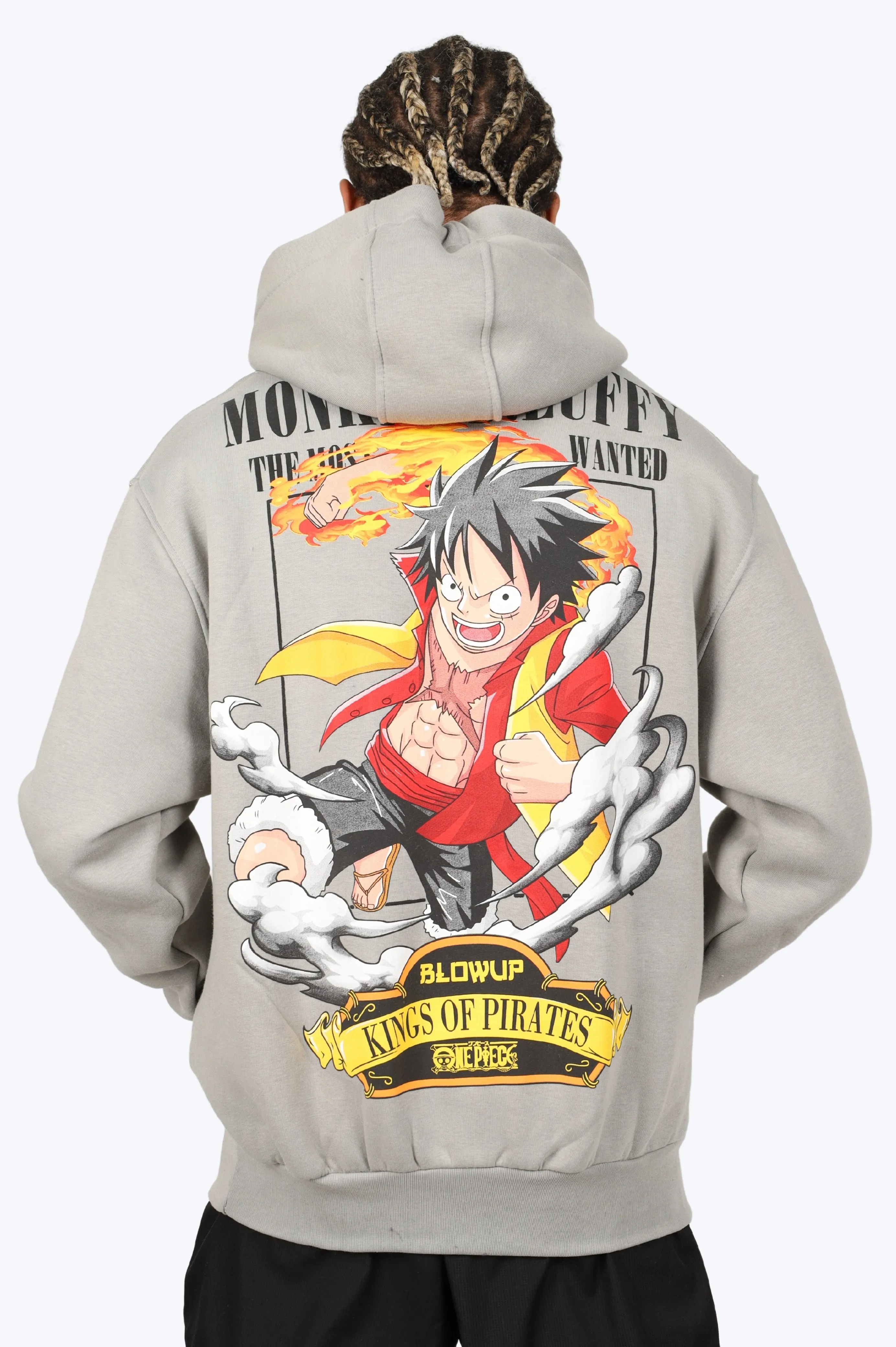 HOODIE KING OF PIRATES - GRIS