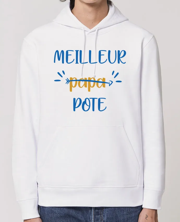 Hoodie Meilleur Papa, Meilleur Pote Par CREATIVE SHIRTS