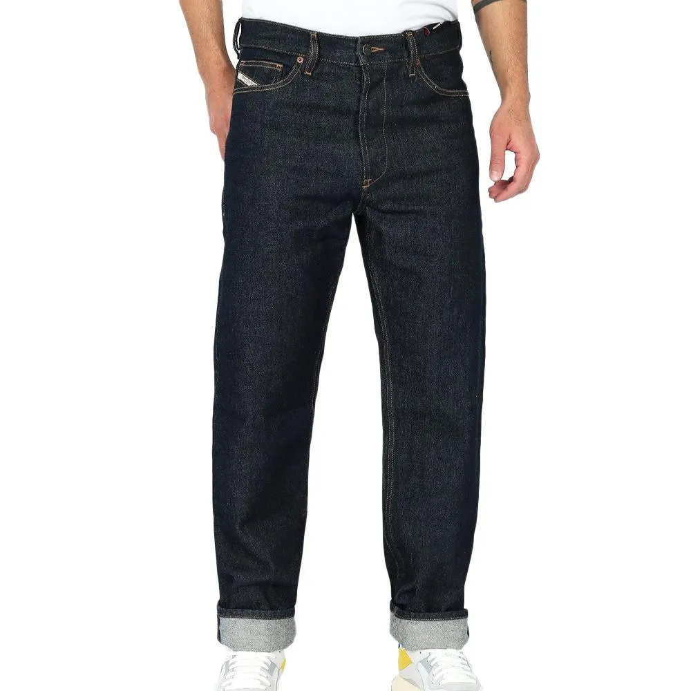Jean Regular Bleu Brut Homme Diesel D-viker