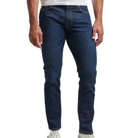 Jean Slim Bleu Foncé Homme Superdry Vintage