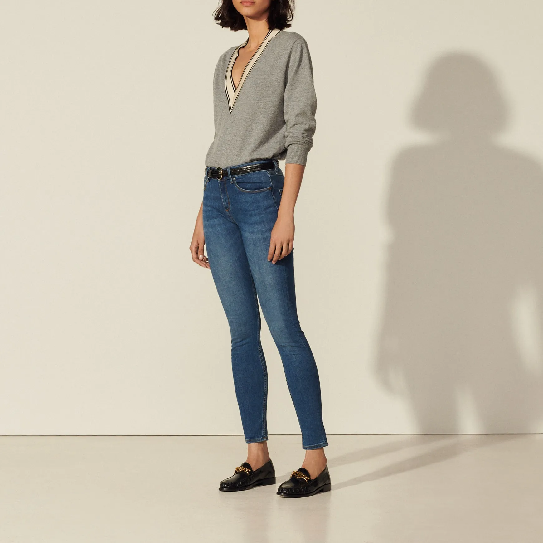 Jean slim bleu