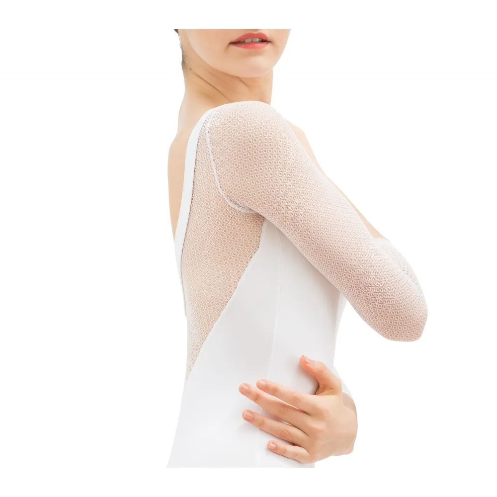 Justaucorps manches 3/4 en dentelle Repetto D0678 - FAME La Maison De La Danse