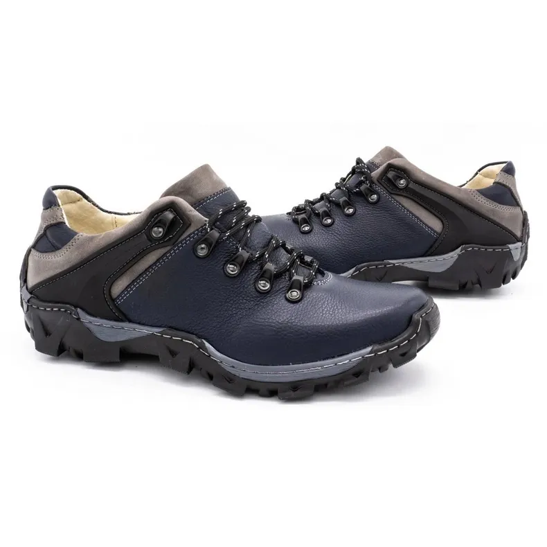 KENT Chaussures trekking homme 116 bleu marine