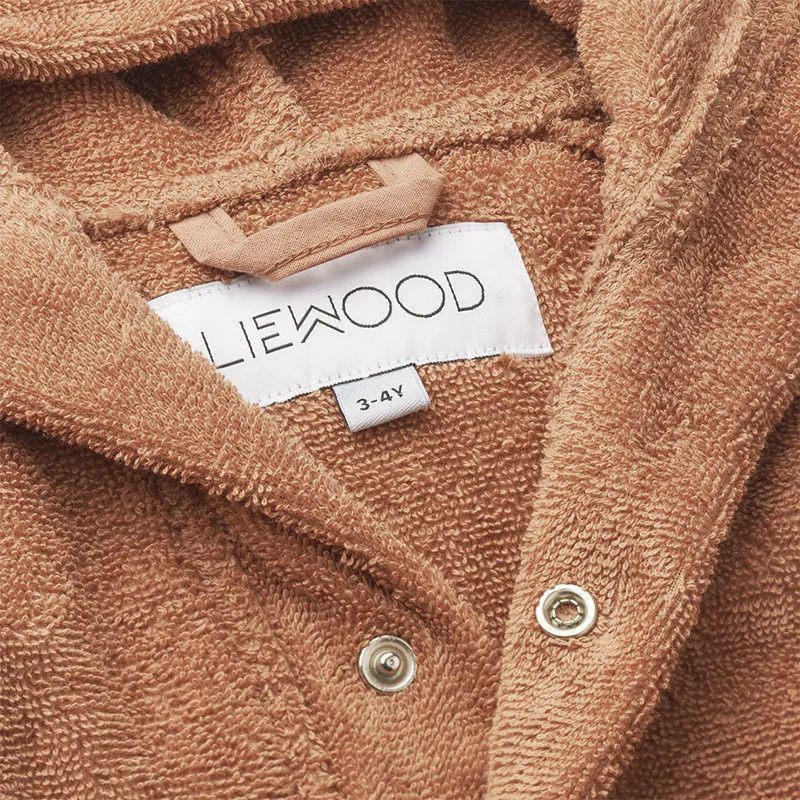 LIEWOOD - PEIGNOIR DE BAIN TUSCANY ROSE OURS -  littlecasba.com