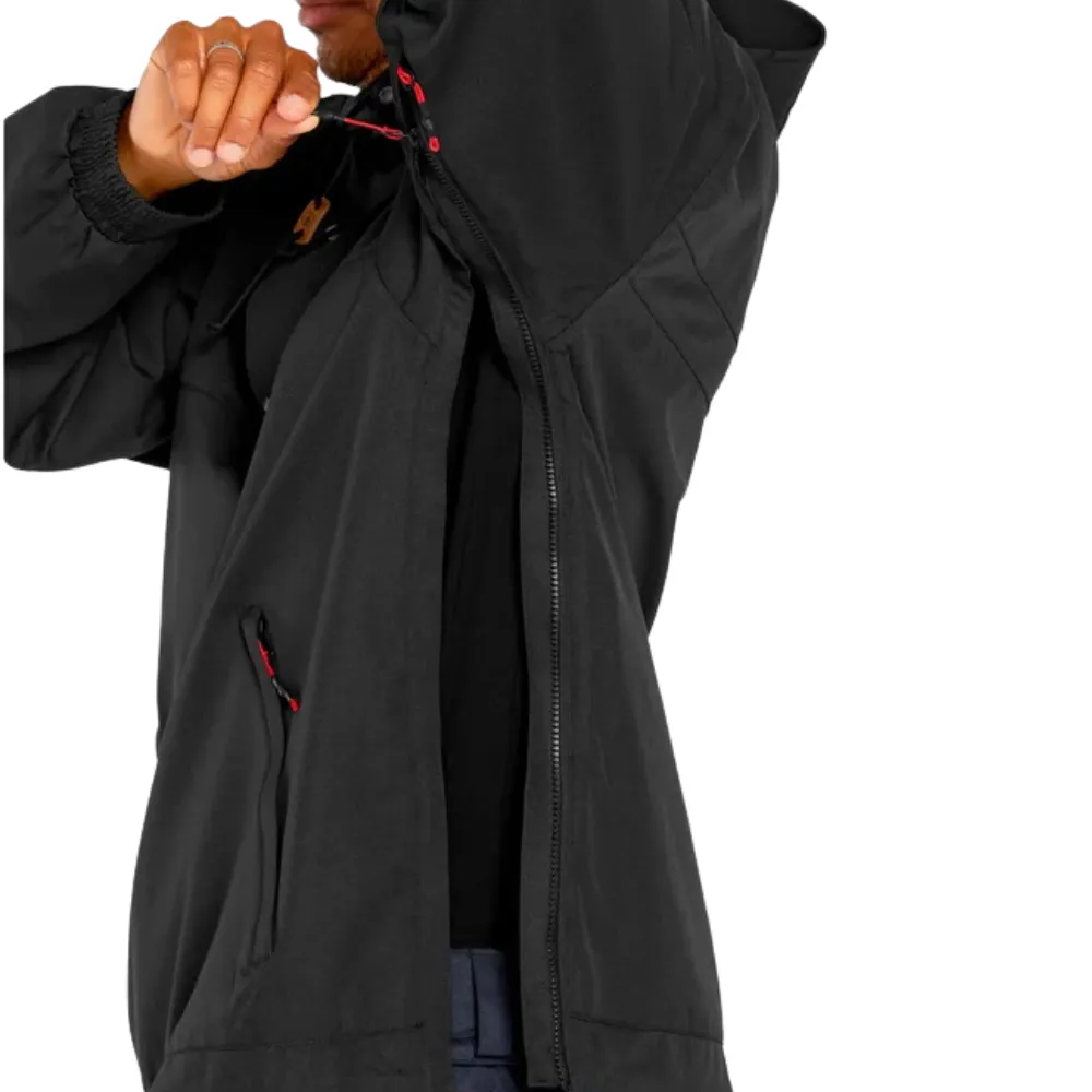 Longo 20K Pullover Snowboard Jacket Black
