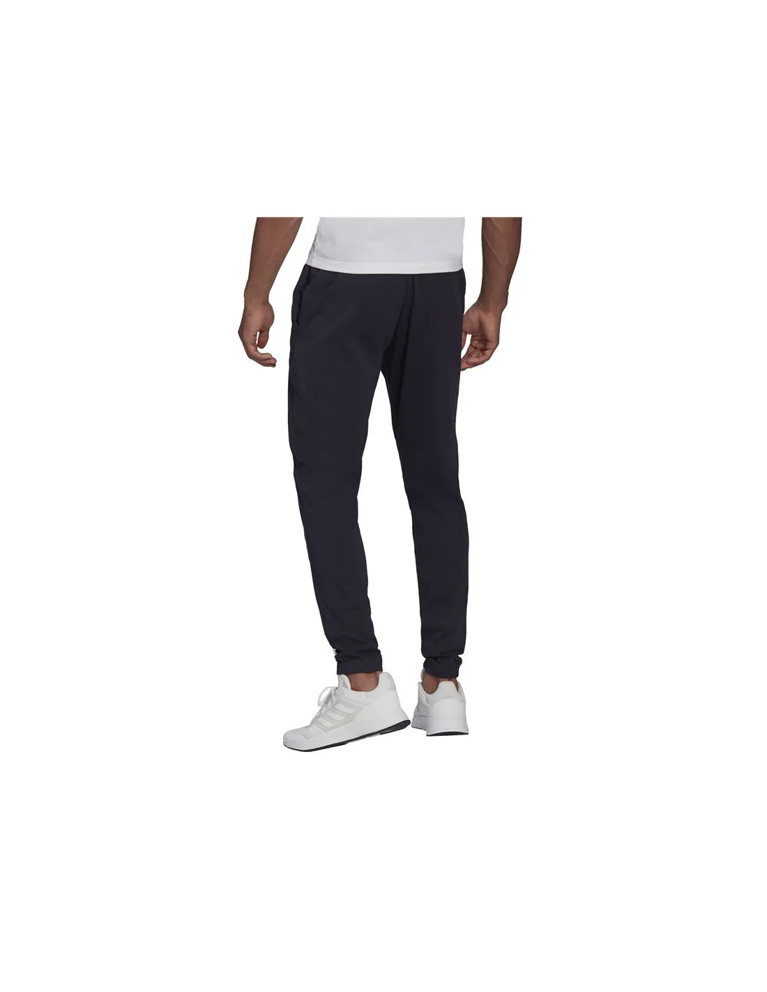 Pantalon adidas Essentials Single Jersey Tapered M Noir
