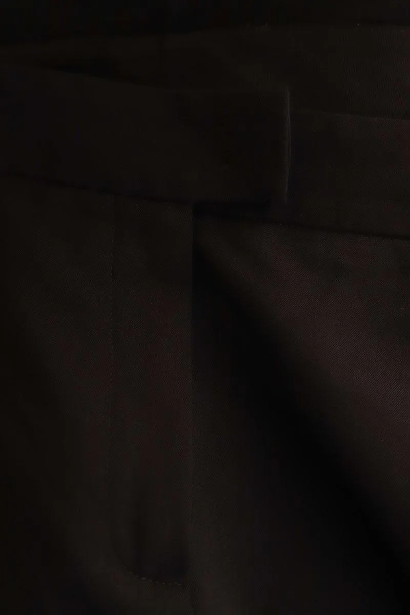 Pantalon droit en laine