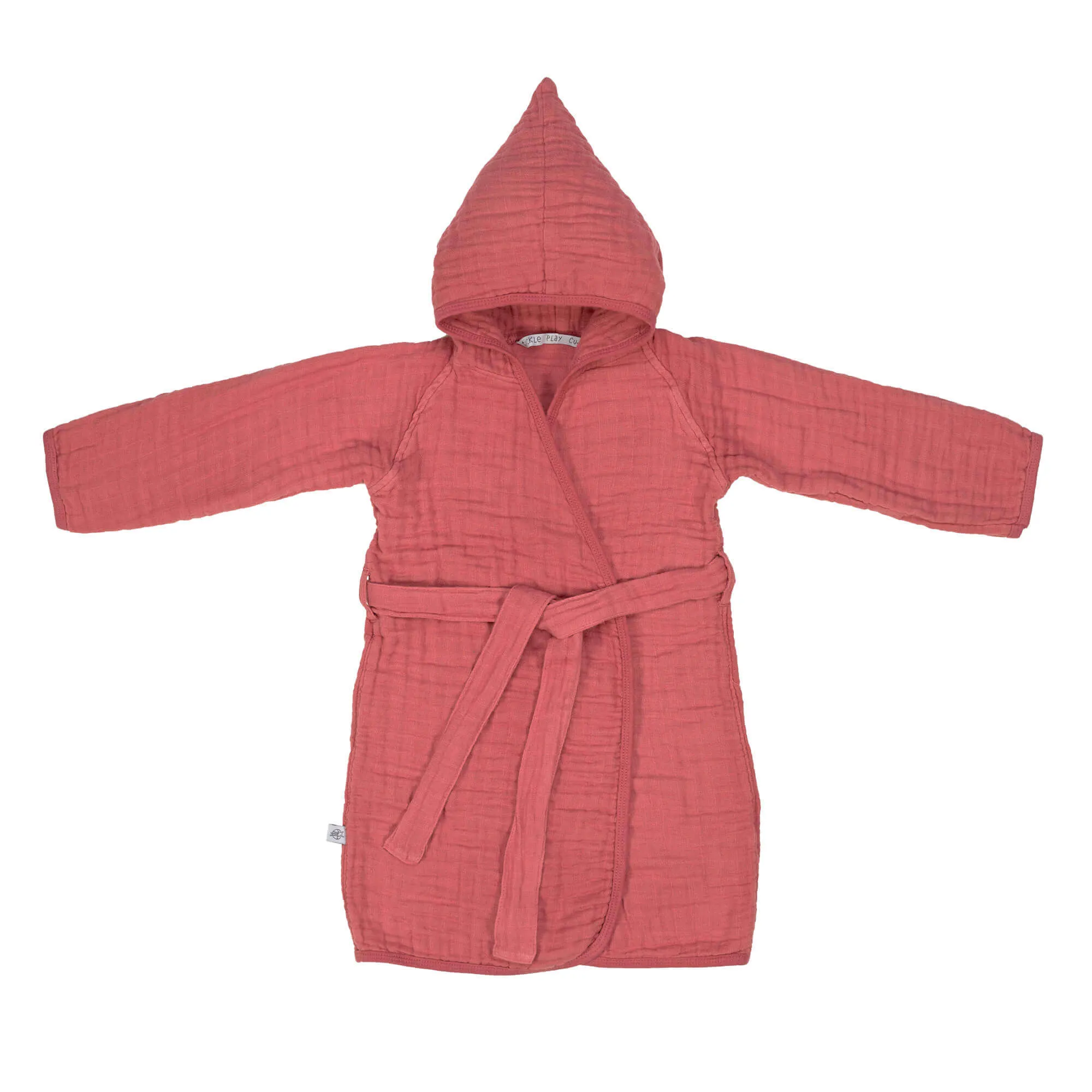 Peignoir en mousseline, bois de rose | Lässig