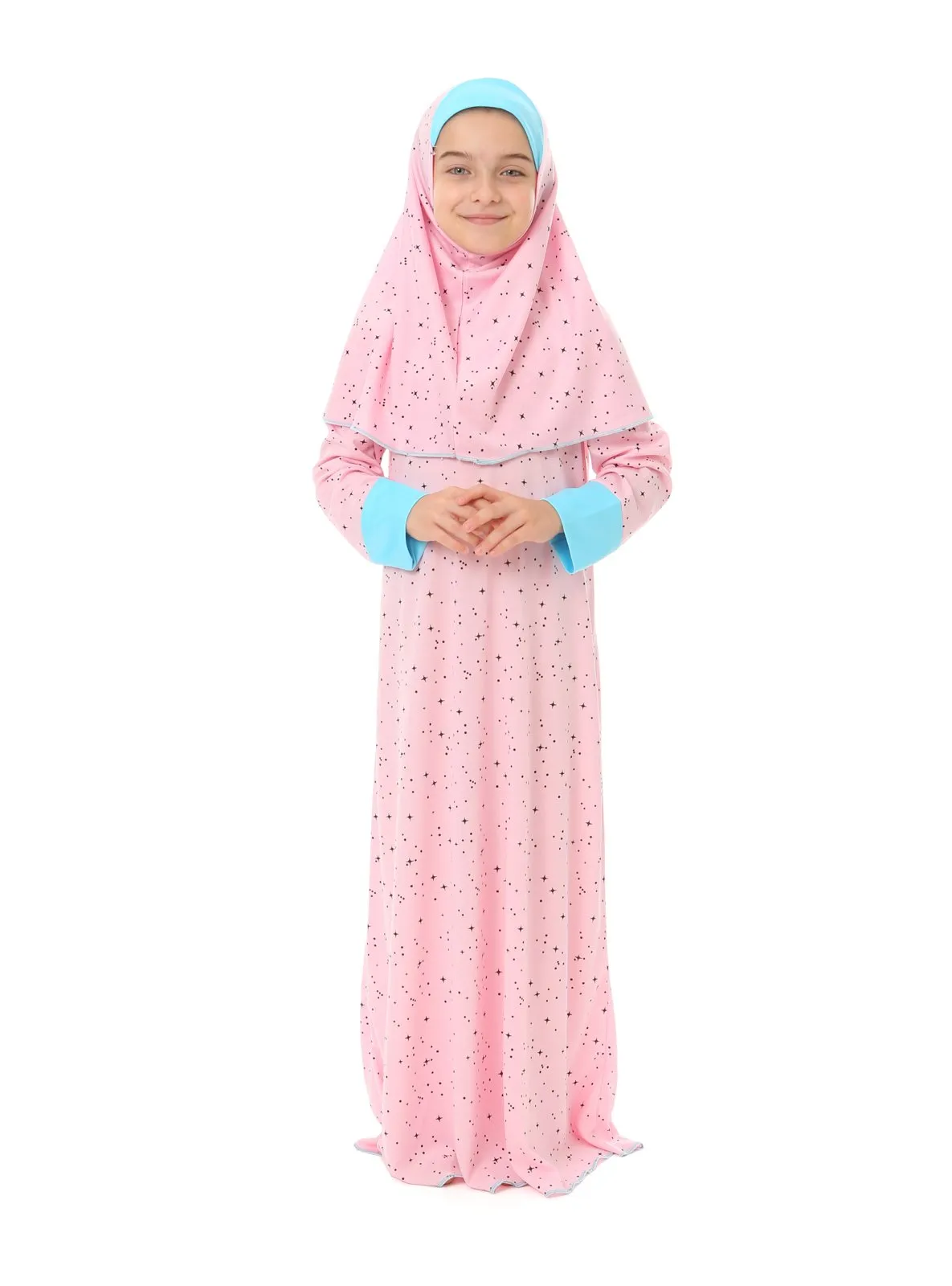 Pink Girls` Prayer Dress