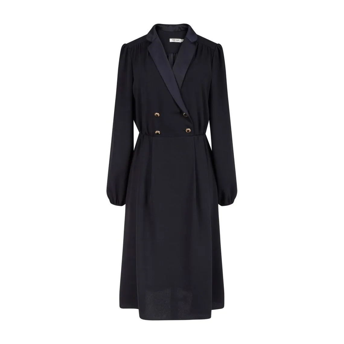 Robe courte à manches longues noir pour femme | 3 Suisses