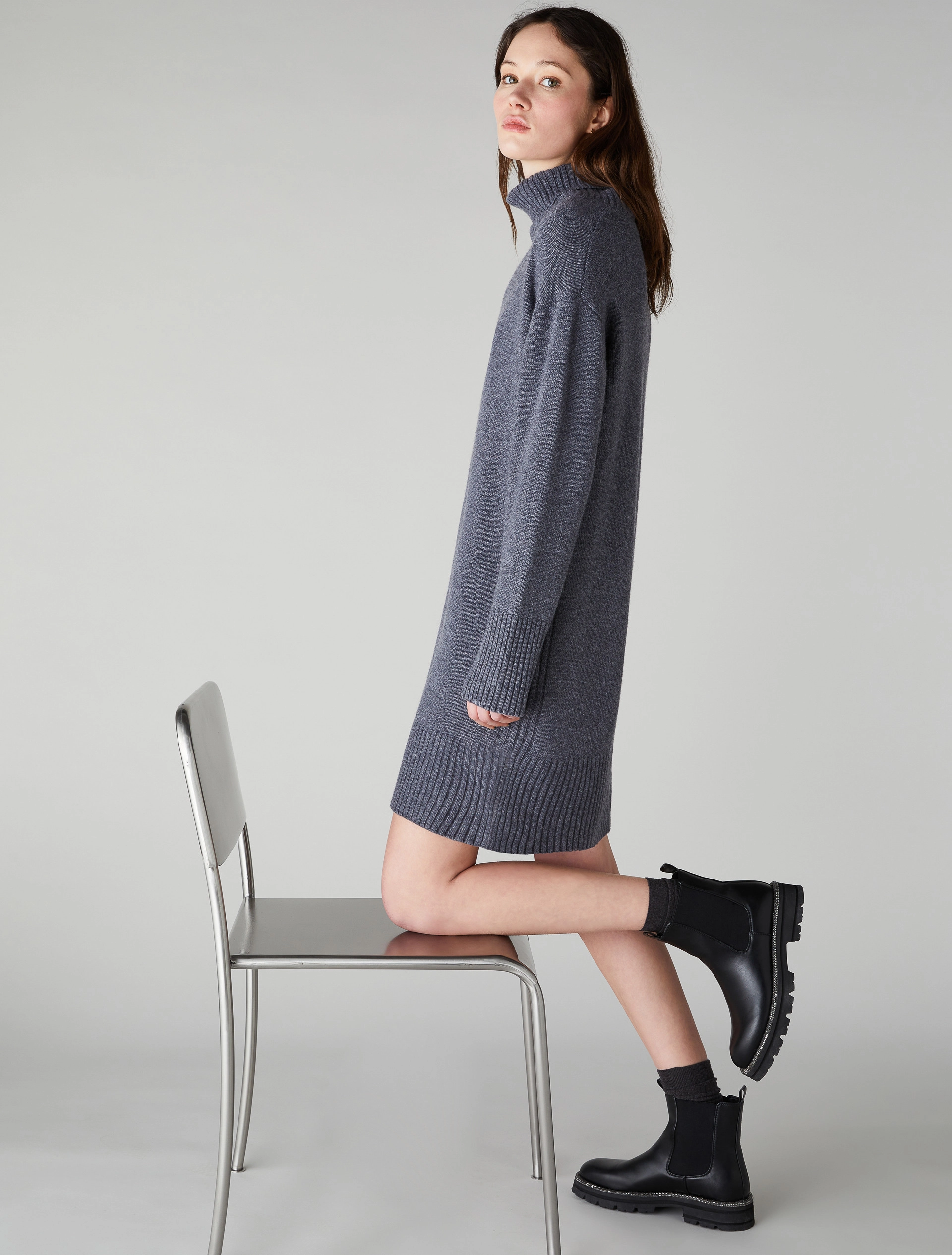 Robe en maille