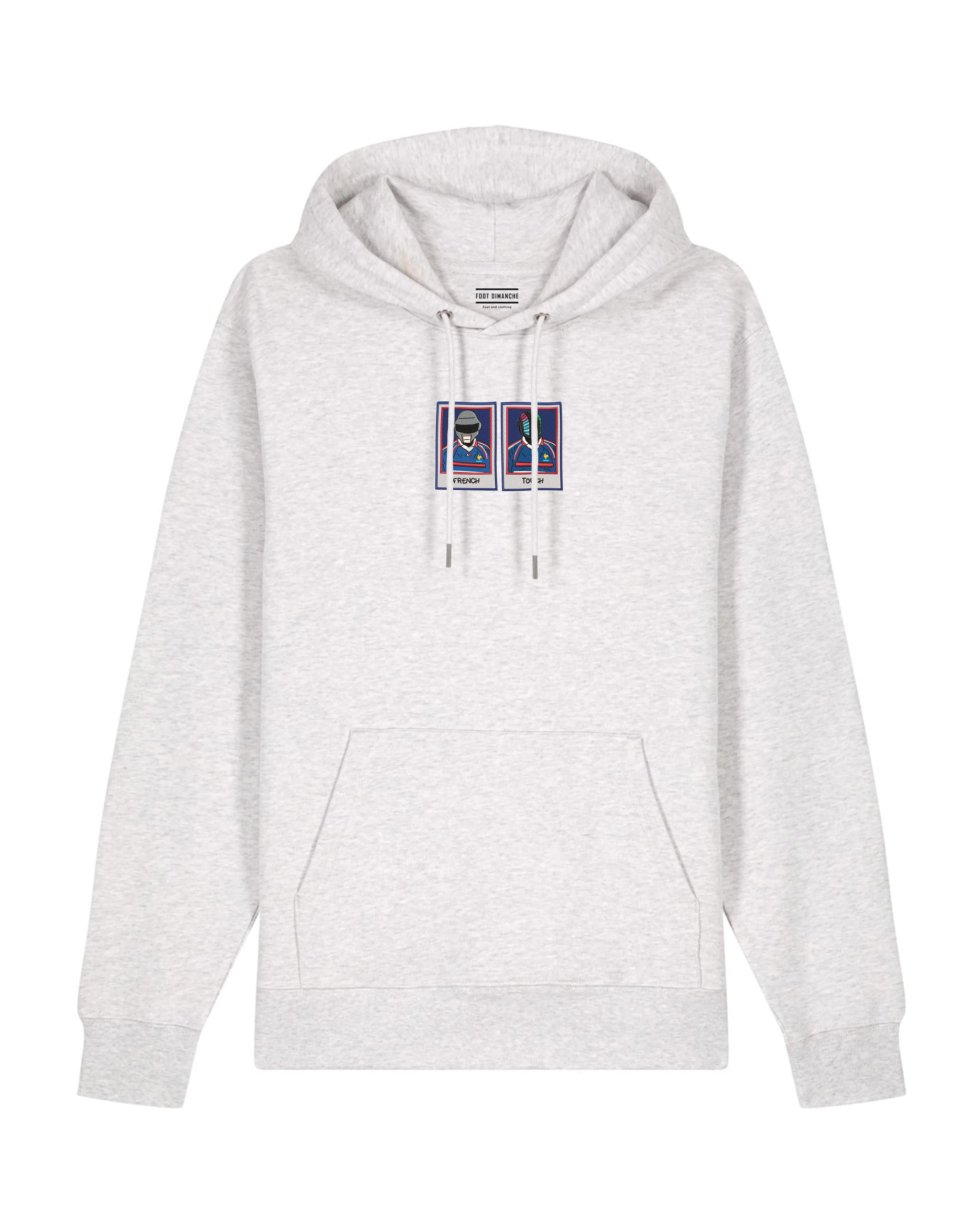 Sweat Capuche French Touch Brodé