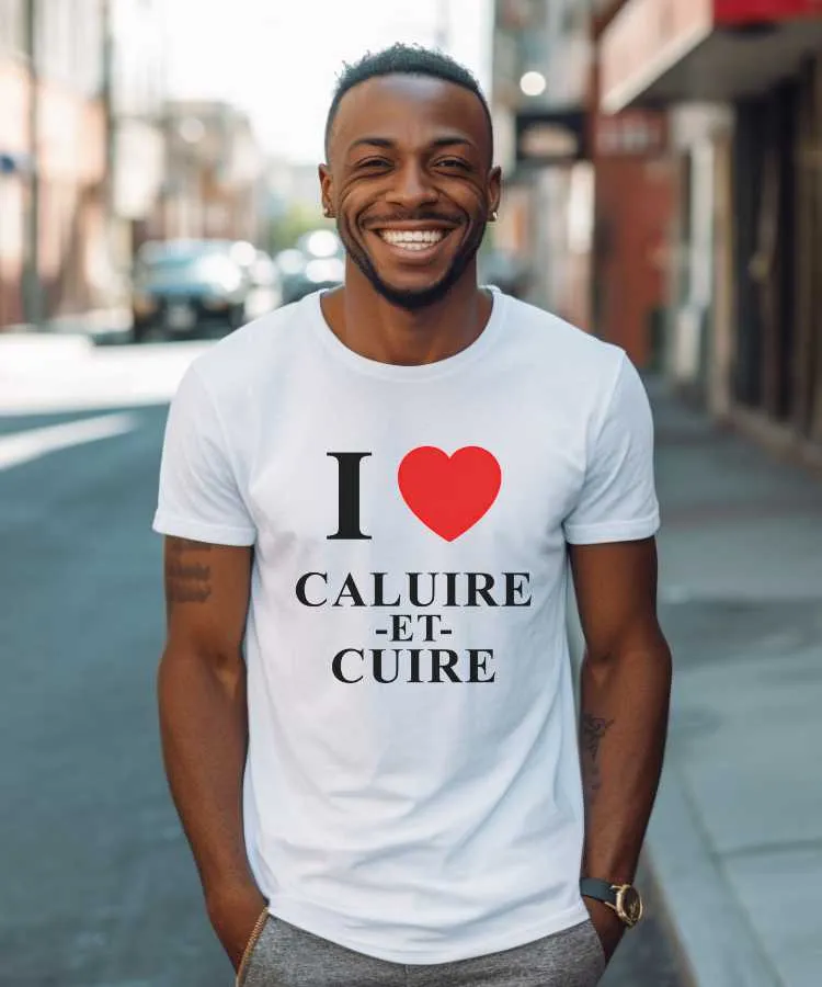 T-Shirt I love Caluire-et-Cuire