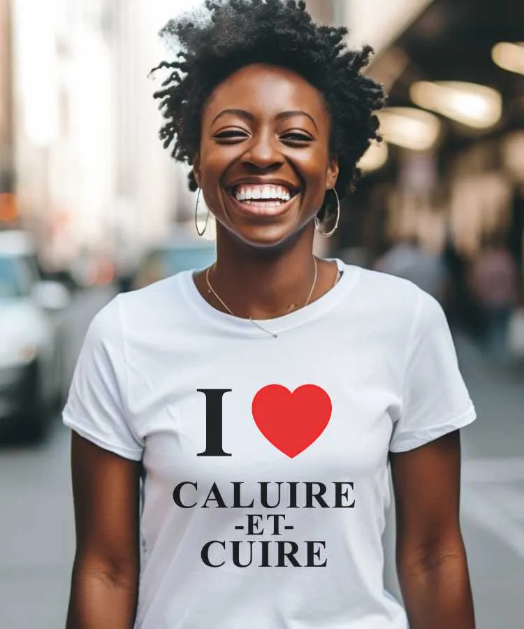T-Shirt I love Caluire-et-Cuire