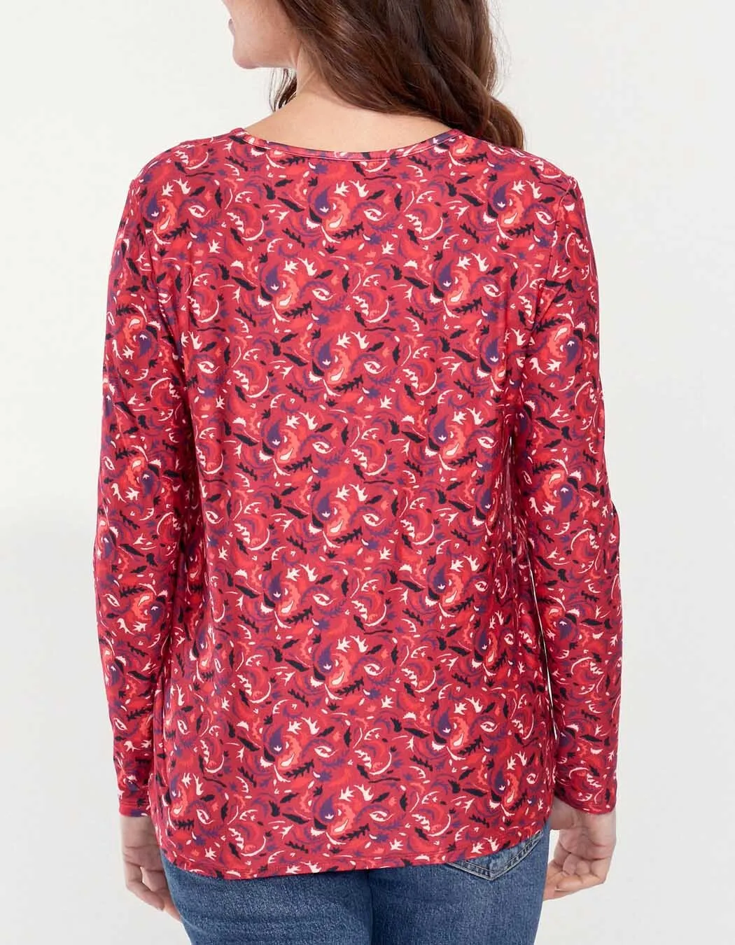 TAIKO Tee-shirt col V jersey