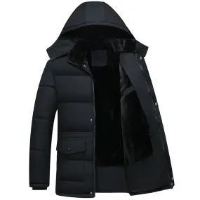 Veste d'hiver à Capuche pour Hommes