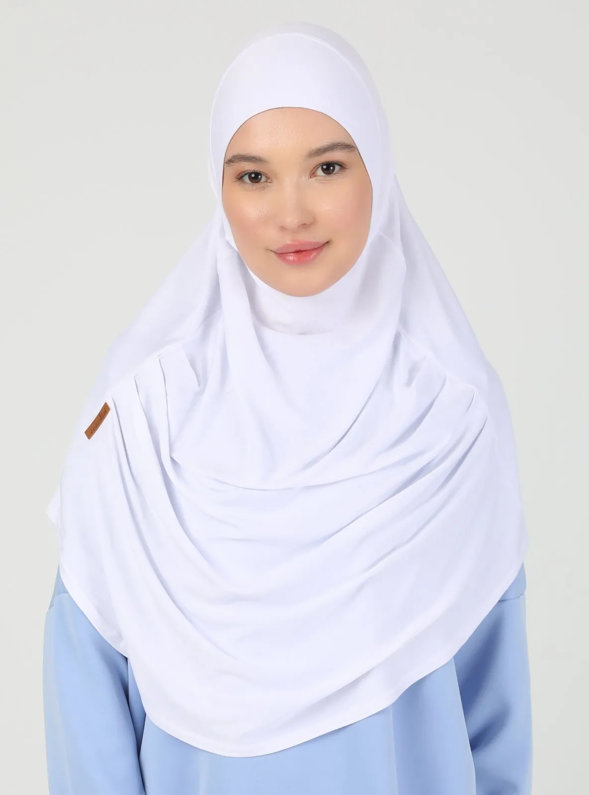 White - Plain - Prayer Scarf